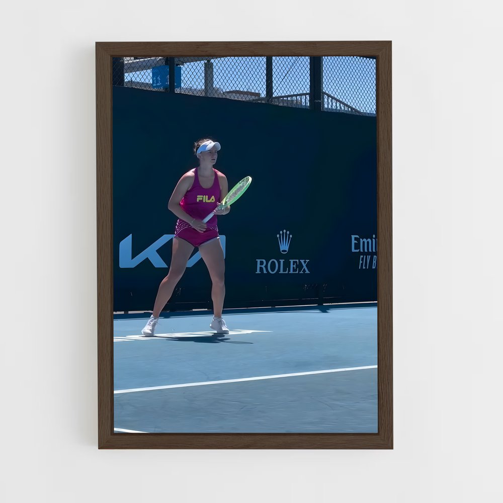 Poster Barbora krejcikova – affiche Tennis (vue 5)